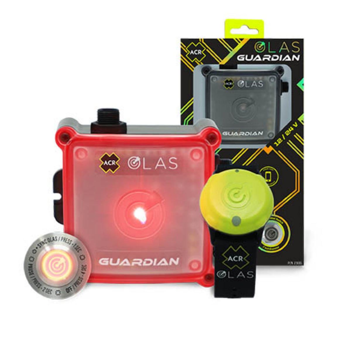ACR OLAS Guardian Engine Kill Switch &amp; MOB Alarm System
