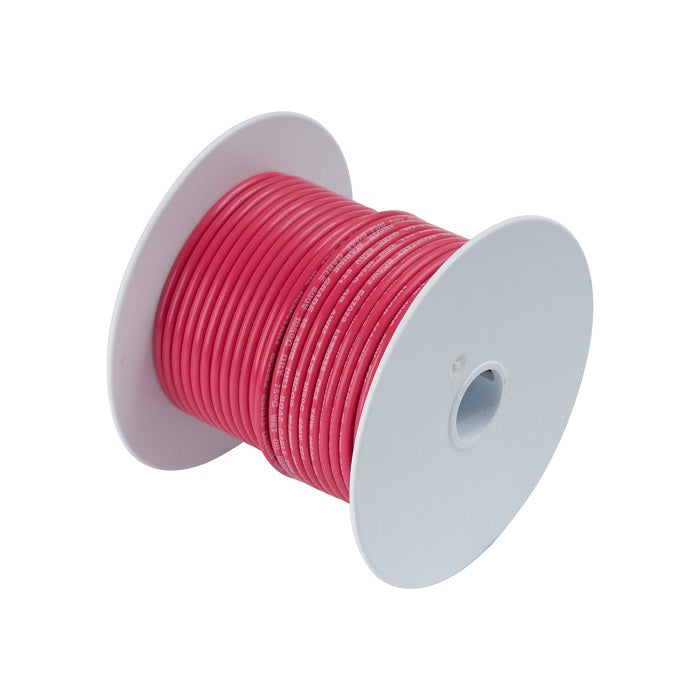 Ancor #10 Red 25&#39; Spool Tinned Copper