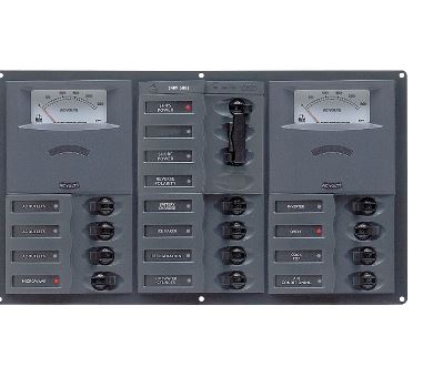 BEP 900-ACM2-AM-110 3 Way AC Circuit Breaker Panel