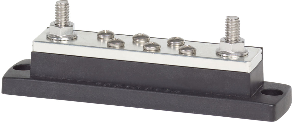 Blue Sea MaxiBus 250A BusBar Two 5/16&quot;-18 Studs and Six #10-24 Screws