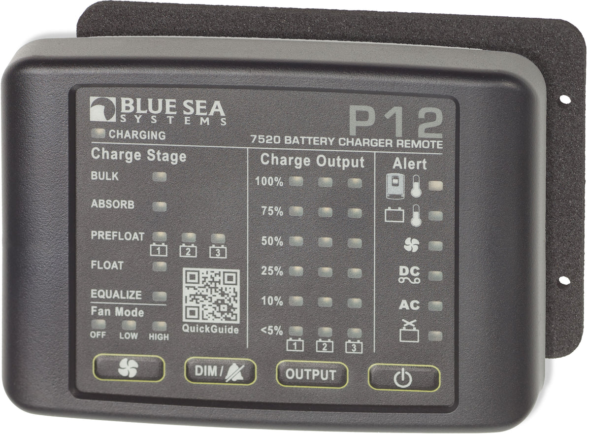 Blue Sea LED Remote For P12 Battery Chargers