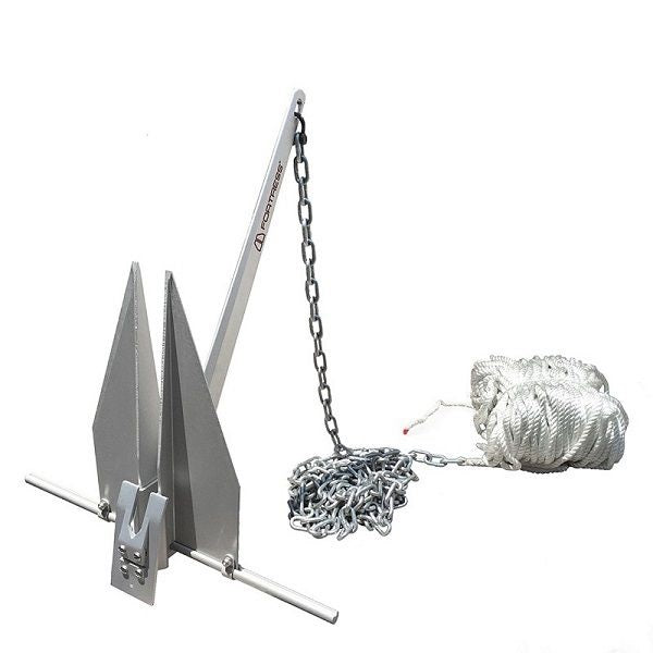Fortress FX-11 7LB Anchor Anchoring System 250&#39; 3/8&quot; Line, 15&#39; 1/4&quot; G30