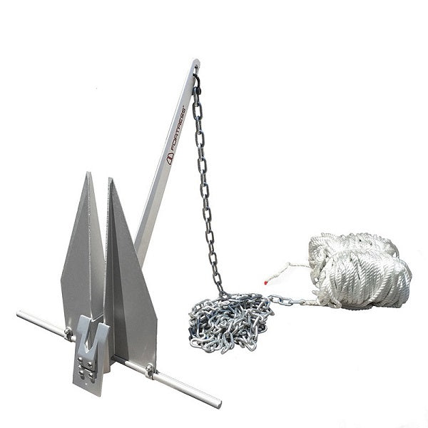 Fortress FX-7 4LB Anchor Anchoring System 250' 3/8" Line, 15' 1/4" G30