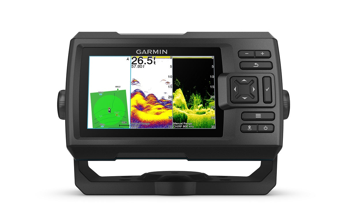 Garmin Striker Vivid 5cv 5&quot; Fishfinder GPS Track Plotter With GT20