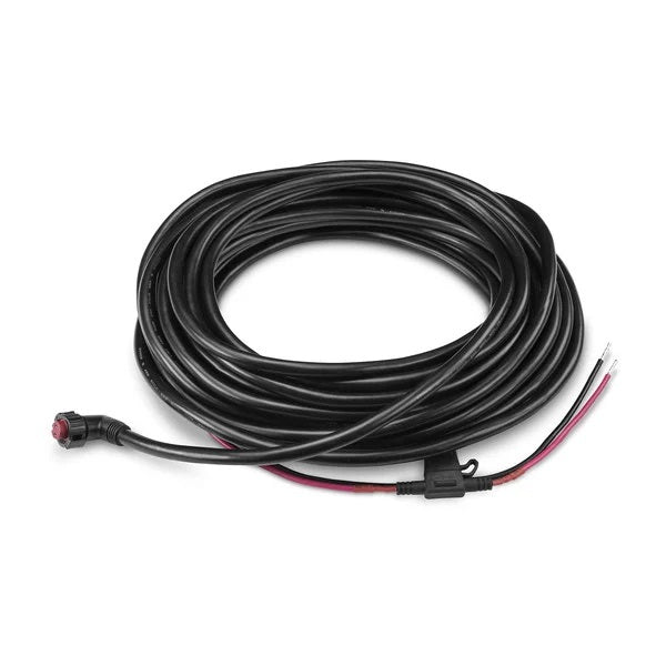 Garmin 010-12067-10 48&#39; Power Cable for XHD2, 12AWG Right Angle Connector