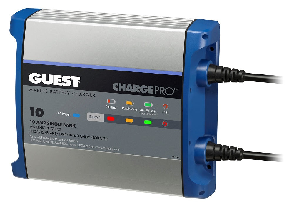 Guest 2710A 10A 1 Bank 120V Input Battery Charger