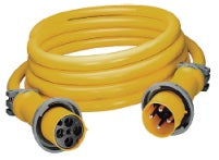 Hubbell CS1004 100A 4wire 100&#39; 125/250V Shore Cordset