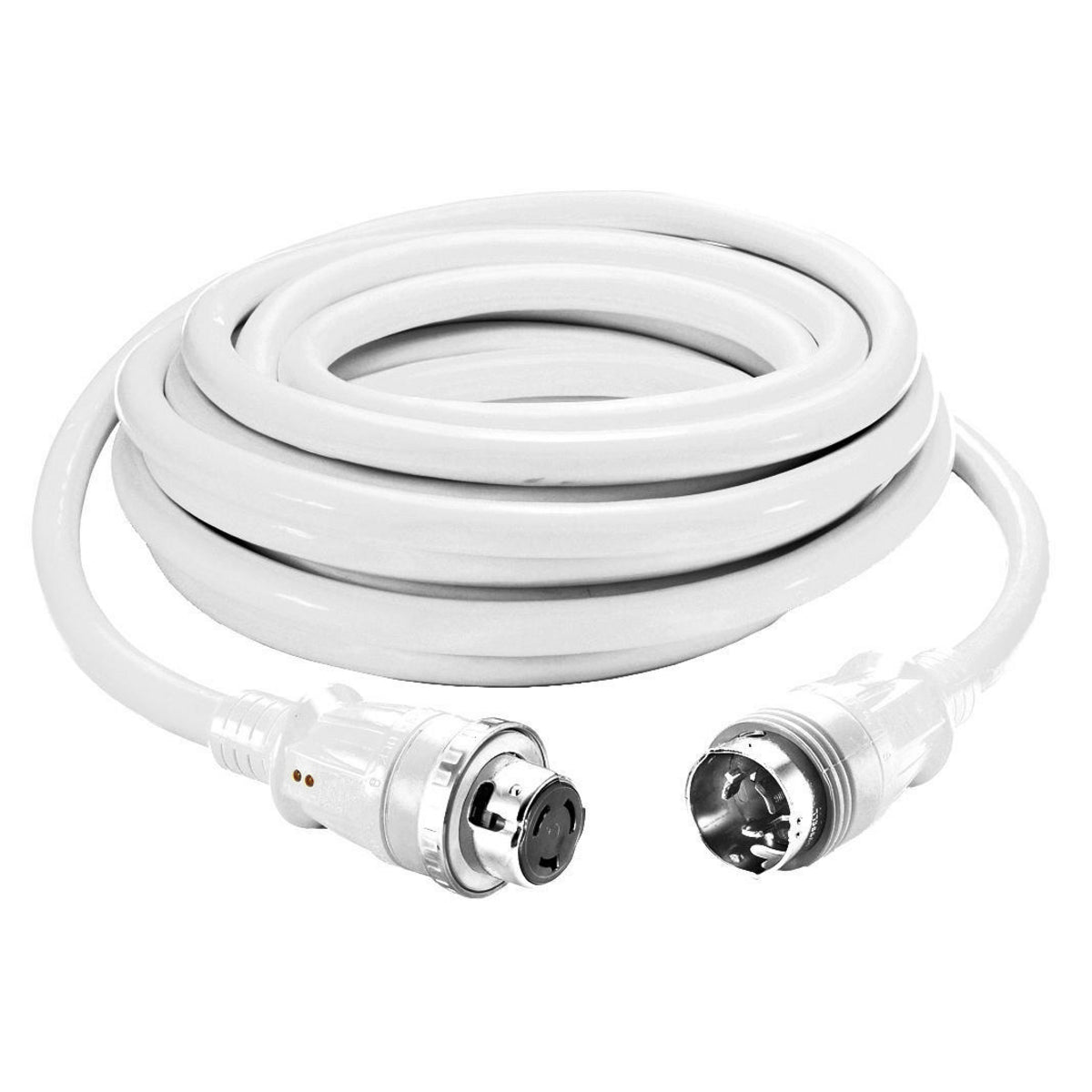 Hubbell HBL61CM42WLED White 50AMP Cable W/Led 25&#39;