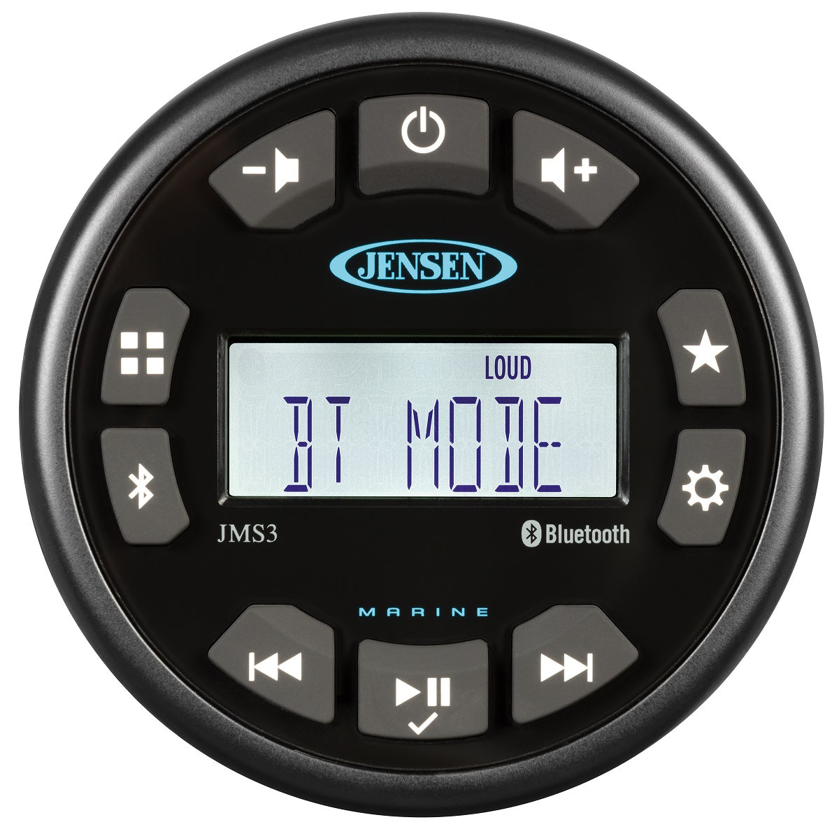 Jensen JMS3RTL AM/FM/USB Waterproof Bluetooth Stereo