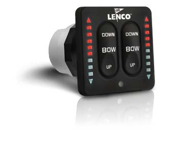 Lenco LED Flybridge Key Pad With 20&#39; Sjielded Harness For Use with 15270-001