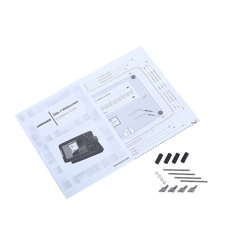 Lowrance Flush Mount Kit For Elite 7 Series