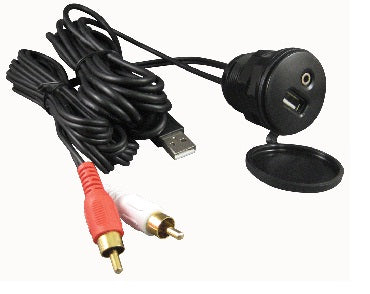 Prospec SEA-USBMINI36 Usb/Aux IN-PUT Plug With 3&#39; Cable