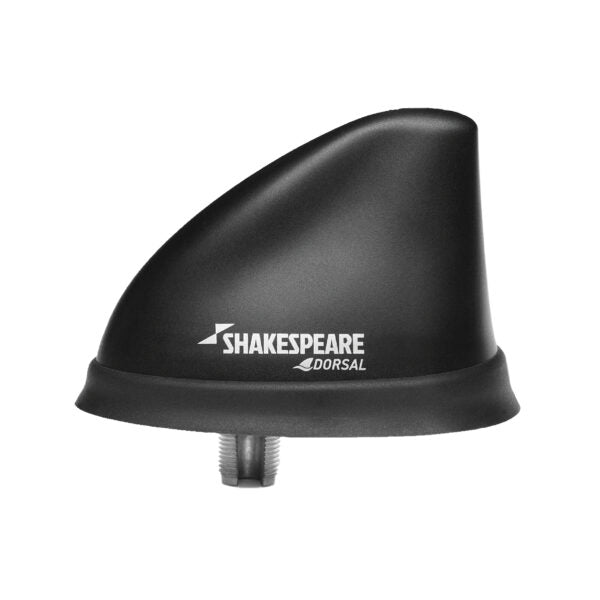 Shakespeare 5912 Black VHF Low Profile Dorsal Antenna 26&#39; RG58 Cable