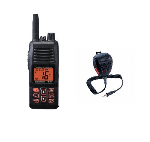 Standard HX400IS Intrinsically Safe VHF With CMP460