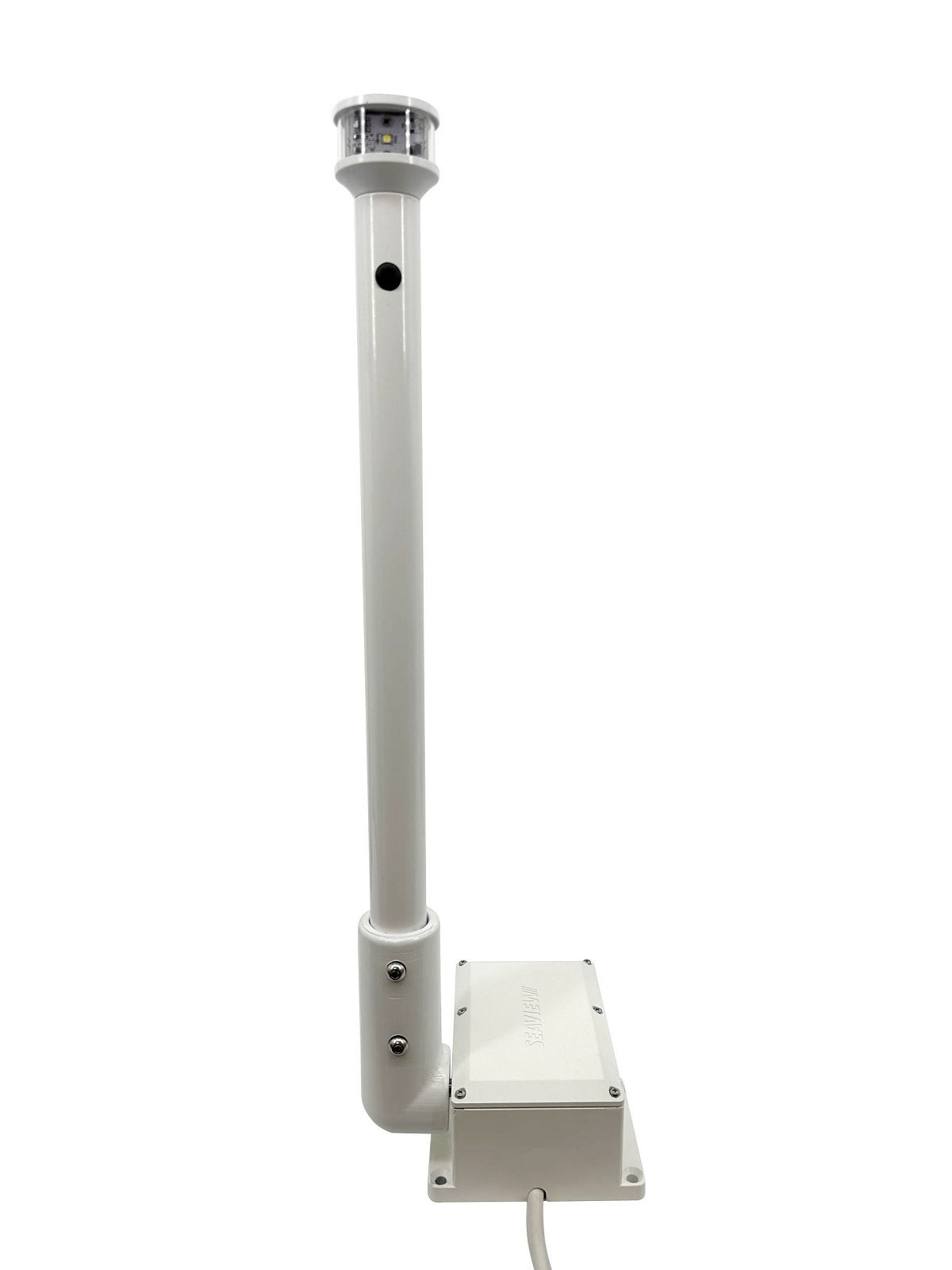 Seaview 12&quot; Light Post Electrically Folding Requires Light Bar Top